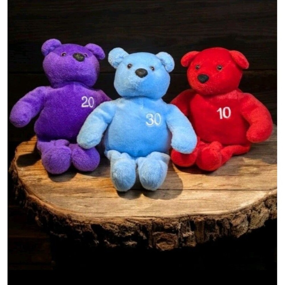 3 Bears NUTRISYSTEM Weight Loss Reward Bears 10 ,20, 30 lbs